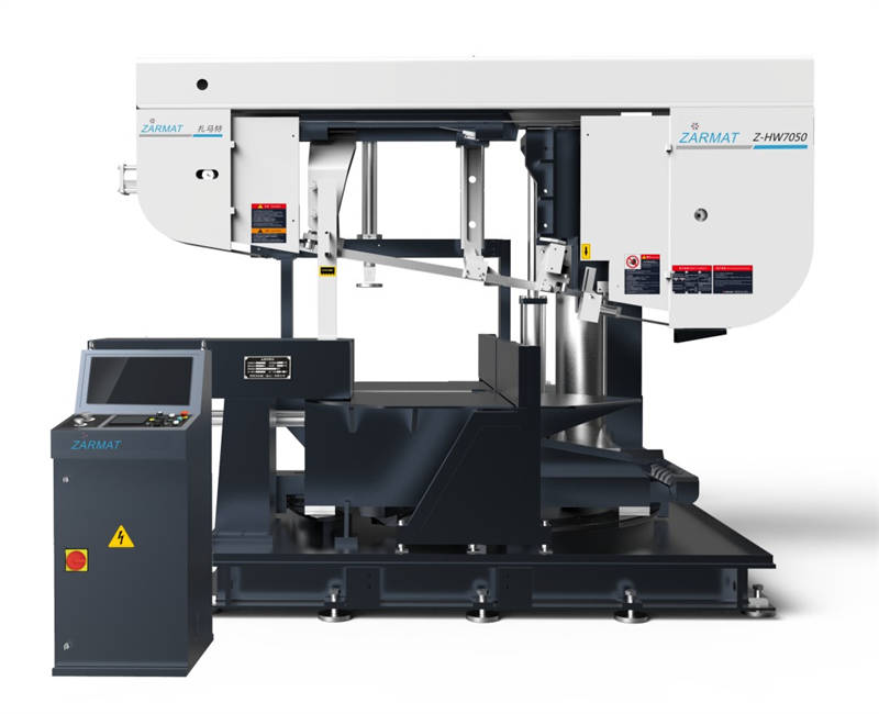 大小轮型钢专用角度锯床